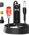 NOEIFEVO 2026 Pro Mobile Wallbox 11kw mit app, e auto CEE 16A auf Typ 2 Ladekabel, 3-phasig EV Ladegerät für Allen EVs(IEC 62196-2) & PHEVS
