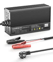 Noeifevo 14,6 V 10 A LiFePO4 Caricabatterie  per 12 V 12,8 V LiFePO4  batteria, XLR/IEC/XT60/Anderson 50A/M8