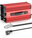 Noeifevo 87.6V 25A מטען לסוללת LiFePO4 עבור סוללת LiFePO4 76.8V (72V) 24S, עבור מערכות אחסון אנרגיה ביתיות, סירות ורכב גולף