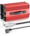 Noeifevo 87.6V 25A מטען לסוללת LiFePO4 עבור סוללת LiFePO4 76.8V (72V) 24S, עבור מערכות אחסון אנרגיה ביתיות, סירות ורכב גולף