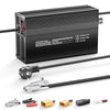 NOEIFEVO 87,6V 15A Lithiumbatterijlader LiFePO4 24S, voor 24S 76,8V Li-Ion-batterijen, Stroominstelling 1-15A, langzaam opladen en snel opladen (MLC1300)