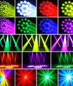 200W LED-beam moving head-lygte, 18 prismer farveprojektor til scenebelysning, effektprojektor til barer, fødselsdage, klubber, KTV'er, koncerter og teatre