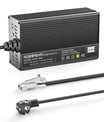 Noeifevo 58.4V 3A LiFePO4 Akku Ladegerät für 48V 51.2V 16S LiFePO4 Batterie, XLR/IEC/XT60/Anderson 50A/M8