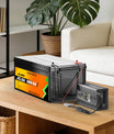 Noeifevo 29,2V 15A LiFePO4 batterilader for 24V 25,6V litiumbatteri, 0V BMS-aktivering, automatisk avstenging med full beskyttelse
​