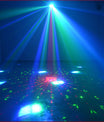 3v1 DMX RGBW party světlo, LED laser, stroboskop, disco DJ beam spot, jevištní osvětlení, motýlí světlo pro taneční klub a svatbu