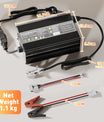 Noeifevo 14.6V 20A מטען סוללות LiFePO4 לסוללת 12V 12.8V LiFePO4 ליתיום, 0V BMS Activate, כיבוי אוטומטי, בית מסגסוגת אלומיניום