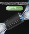 NOEIFEVO 60V 2A-20A Stroom Instelbaar Acculader voor Loodzuuraccu's, AGM, Gel, Golfwagen Acculader, LED-display