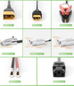 NOEIFEVO 60V 2A-20A Stroom Instelbaar Acculader voor Loodzuuraccu's, AGM, Gel, Golfwagen Acculader, LED-display