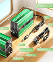 NOEIFEVO 54.6V 2A 2.5A 3A Lithium-Ladegerät für 13S 48.1V Li-Ion Lipo-Batterien, Kühlventilator, automatischer Abschaltung (GREEN)