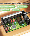 NOEIFEVO 116.8V 1A-12A LiFePO4 batterilader, egnet til 102.4V (96V) 32S LiFePO4 batteri, LCD-display, justerbar strøm