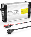 NOEIFEVO 71.4V 5A Lithium-životnostní nabíječka pro 17S 60V 62.9V lithium baterii, s chladicím ventilátorem, automatické vypnutí.