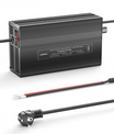 NOEIFEVO 116.8V 1A-12A LiFePO4 batterilader, egnet til 102.4V (96V) 32S LiFePO4 batteri, LCD-display, justerbar strøm