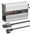 NOEIFEVO 12,6V 5A 6A 7A 8A 10A cargador de litio para baterías 3S 11,1V Li-Ion Lipo, con ventilador de refrigeración y apagado automático.
