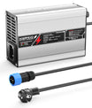 NOEIFEVO 42V 2A 3A 3.5A 4A Lithium-Oplader til 10S 37V Li-Ion Lipo Batterier, Køleventilator, Automatisk Afbrydelse