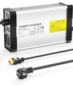 Carregador de Bateria LiFePO4 NOEIFEVO 29.2V 14A para Bateria LiFePO4 24V 25.6V 8S, com ventilador de resfriamento e desligamento automático