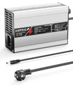 NOEIFEVO 58.8V 3A מטען ליתיום עבור סוללות 14S 51.8V Li-Ion Lipo, מאוורר קירור, כיבוי אוטומט