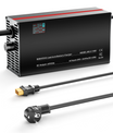 NOEIFEVO 60V 2A-20A Stroom Instelbaar Acculader voor Loodzuuraccu's, AGM, Gel, Golfwagen Acculader, LED-display