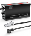 NOEIFEVO 60V 2A-20A Stroom Instelbaar Acculader voor Loodzuuraccu's, AGM, Gel, Golfwagen Acculader, LED-display