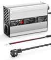 NOEIFEVO 12,6V 5A 6A 7A 8A 10A cargador de litio para baterías 3S 11,1V Li-Ion Lipo, con ventilador de refrigeración y apagado automático.
