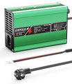 NOEIFEVO 16.8V 5A 6A 7A 8A 10A Carregador de Lítio para Baterias Li-Ion Lipo 4S 14.8V, Ventilador de Resfriamento, Desligamento Automático (VERDE)