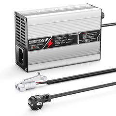 NOEIFEVO 58.8V 3A Lithium-lader til 14S 51.8V Li-Ion Lipo-batterier, med køleventilator, automatisk slukning