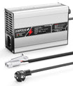 NOEIFEVO 27.6V-29.4V 5A Carregador de Bateria de Chumbo-Ácido para Bateria de 24V, com Ventilador de Refrigeração e Desligamento Automático