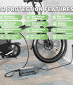 NOEIFEVO 2-10A Strom 42V-88,2V Spannung Einstellbar Li-Ion LiFePO4 Lithium-Ladegerät Für 36V 48V 60V 72V 74V Batterie（2025 Aktualisierte Version）