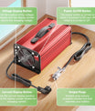 NOEIFEVO 54.6V 25A Litiumbatterilader for 48.1V (48V) 13S Litium-Li-Ion-Lipo-batteri, LCD-skjerm, justerbar strøm, lader for el-sykkel, scooter, elektrisk motorsykkel
