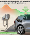 NOEIFEVO Wallbox 11kW mit APP & RFID – 3-Phasiges Typ 2 EV-Ladegerät 400V, 6–16 A, 5M Kabel mit Kabelhalter – RCD Typ B & IP67,Einstellung Startzeiteffiziente Ladestation für Zuhause für BEV PHEV