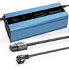 NOEIFEVO 10A Corrente 42V-88.2V Tensione  LiFePO4 regolabile litio di ioni agli Caricabatterie per batteria 36V 48V 60V 72V 84V