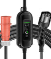 Noeifevo Type 2 Mobil EV Wallbox, 11KW 3-fas CEE16A Justerbar Laddningskraft EV-laddare, 5m/10m/15m EV-laddkabel för Model Y/3, ID.3/4/5, MG4, EX30, e-up, e-tron, Zoe och andra elbilar.
