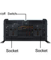 Wechselrichter 60V bis 230V, reiner Sinus,3000W, 4000W, 5000W, tragbarer DC-AC-Spannungswandler, Auto-Solar-Wechselrichter