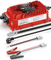 מטען סוללות NOEIFEVO 48V 20A לסוללות חומצה עופרת, AGM, ג'ל, מטען סוללות עגלת גולף