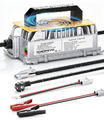 NOEIFEVO 58.4V 20A Lithium Lifepo4 batterijlader voor 48V (51.2V)16S batterij, waterdicht, 0 V BMS-activering, automatische uitschakeling met volledige bescherming