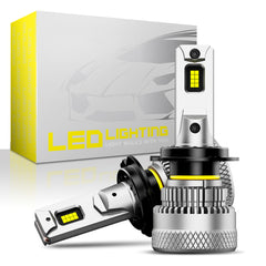 NOEIFEVO H7 Auto Koplamp, 40.000 Lumen, 200W, 6500K Wit, IP68 Waterdicht, 100.000 Uur Levensduur, Dim- en Grootlicht.