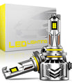 NOEIFEVO 9005 9006 9012 Auto Koplamp, 60.000 Lumen, 240W, 6500K Wit, IP68 Waterdicht, 100.000 Uur Levensduur, Dimlicht en Grootlicht