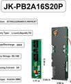BMS 8S-16S 24V-48V 200A Heim-Energiespeicher BMS 2A Aktive Balance Eingebautes Bluetooth mit RS485 CAN für Solarsystem