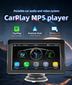 NOEIFEVO B70 7-palcový bezdrôtový CarPlay, Android Auto a MirrorLink – HD IPS dotykový displej, Bluetooth audio, Siri, GPS navigácia auto displej pre všetky vozidlá