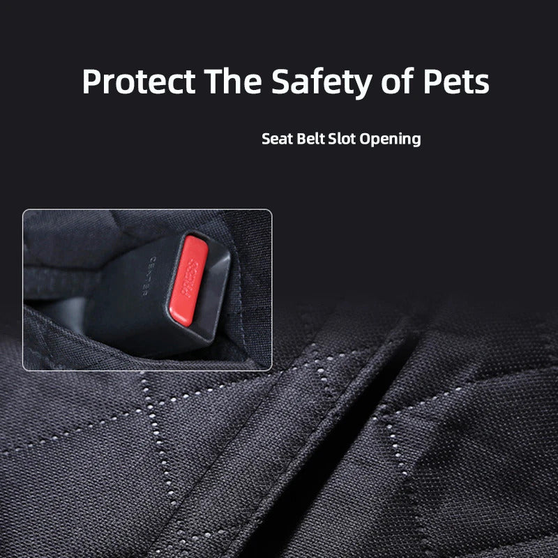 NOEIFEVO CA02 Funda para asiento de coche para perros Protector impermeable para asiento trasero de coche hamaca transportadora para perros de viaje para mascotas