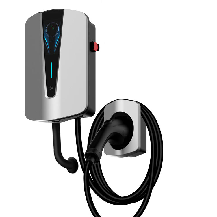 Noeifevo Q8 7KW 11KW 22KW EV Wallbox Laadstation Type 2 5M EV Power Snellaadkabel met RFID Wifi