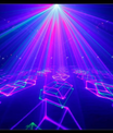 2W Vollfarben-Phantom-Laserlicht, professionelles Bühnenlicht, geeignet für KTV, Bars, Nachtclubs und Bühnenaufführungen