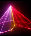 2W Vollfarben-Phantom-Laserlicht, professionelles Bühnenlicht, geeignet für KTV, Bars, Nachtclubs und Bühnenaufführungen