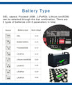 NOEIFEVO 12V 60A DC-DC batteriladdare Booster för husbil, husbil och båt, för LiFePO4 litium blysyra AGM GEL batterier, stöder Bluetooth