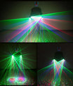 RGB Laser handschuhe, Party Laser handschuhe, rotierende Laser handschuhe, Sternenhimmel-Laserhandschuhe, geeignet für Nachtclubs, Bars und Bühnenbeleuchtung