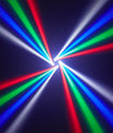 60W 4 Arm Partyleuchte, RGBW-LED-Bühnenleuchte mit Fernbedienung/DMX-Steuerung, Discolichter für Hochzeiten, Partys, KTVs, Clubs und Bars