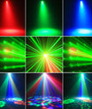 40W RGB LED Bienenauge Beam-Effektleuchte 5IN1 Disco-Kugel Färbemuster Stroboskop DJ-Licht für Disco-Party und Bühne