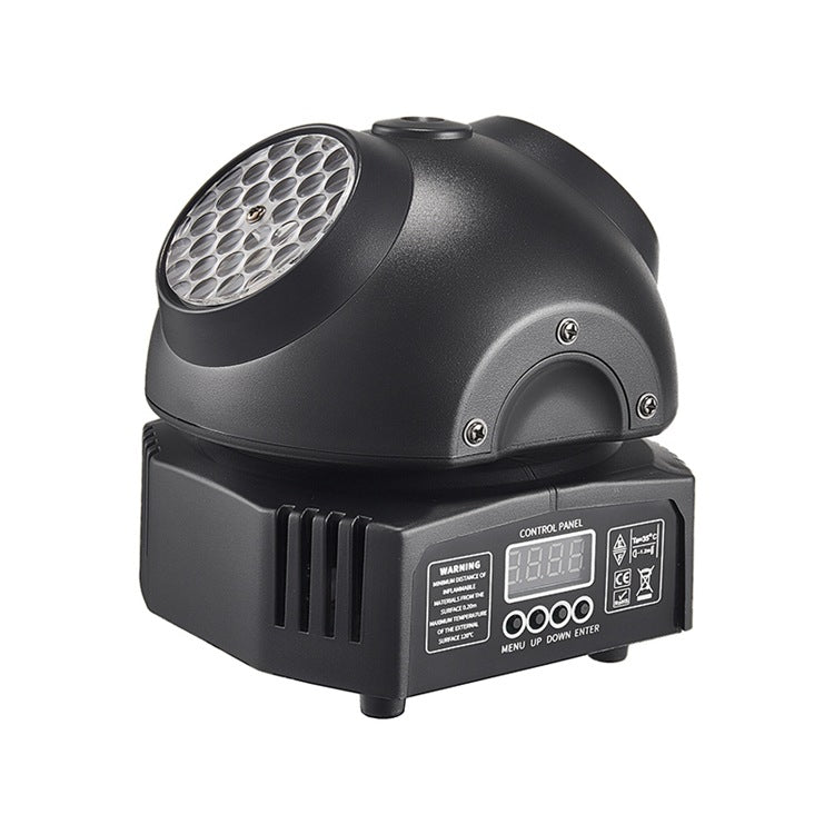 36W Mini-Discolichter, RGBW LED-Partybeleuchtung, Doppel-Moving-Head-Strahler, DMX512 DJ-Ausrüstung Stroboskop-Bühneneffekt für Nachtclub, Bar und Show