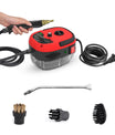 Limpiador a vapor de 2500W, máquina de limpieza por rociado a alta temperatura para campanas extractoras, aires acondicionados de cocina, limpieza de automóviles y electrodomésticos
