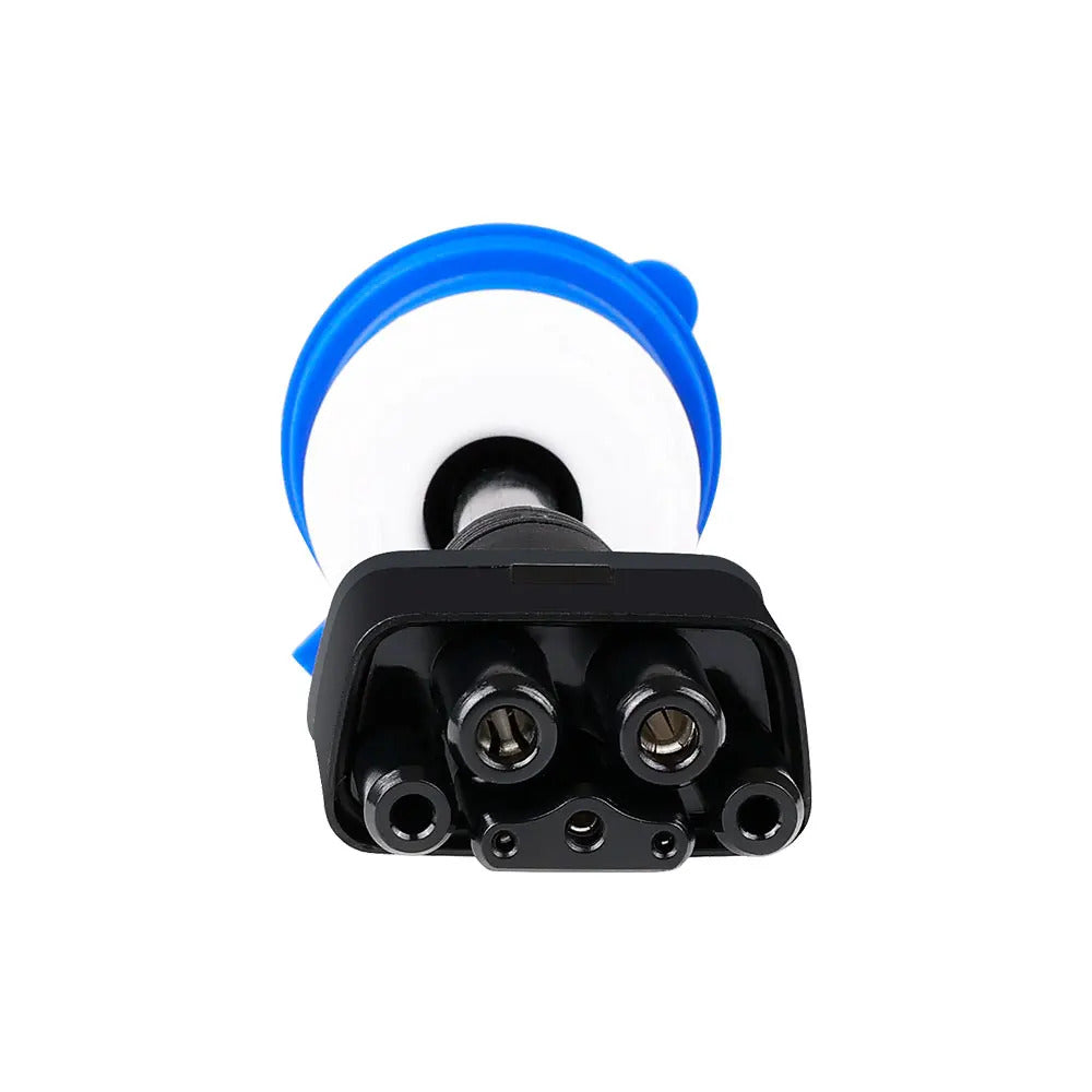 CEE32A 1-fase blauwe stroomadapter, compatibel met Tesla Model X, S, Y en Gen 2 EV-lader