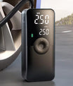 Elektrická vzduchová pumpa, bateriová pumpa s tlakem 150 PSI, přednastavený tlak pro auto/motocykl/kolo/míč, nafukování jedním tlačítkem s automatickým zastavením, cyklistická pumpa s LED světlem a powerbankou